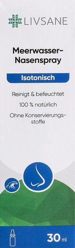 LIVSANE Nasenspray isotonisches Meerwasser 30 ml