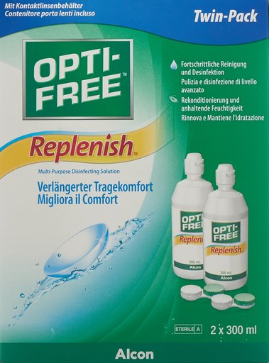OPTI FREE REPLENISH Desinfektionslösung 2 x 300 ml