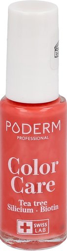 PODERM Vernis Color Care 273 Rouge Corail Fl 8 ml