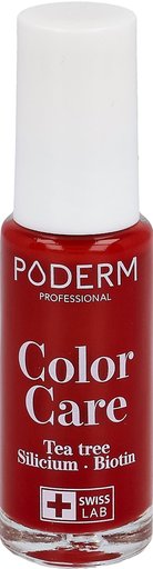 PODERM Vernis Color Care 253 Rouge Allure Fl 8 ml