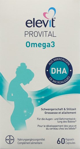 ELEVIT PROVITAL Omega3 Kaps 60 Stk