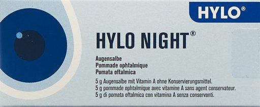 HYLO NIGHT Augensalbe Tb 5 g
