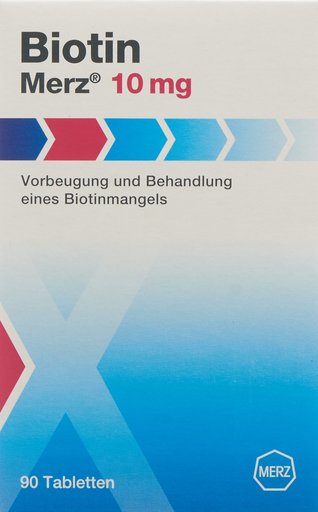 BIOTIN Merz Tabl 10 mg 90 Stk