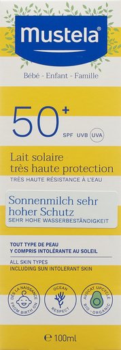 MUSTELA Sonnenschutz Sonnenmilch LSF50+ Tb 100 ml