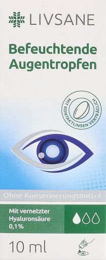 LIVSANE Befeuchtende Augentropfen Fl 10 ml