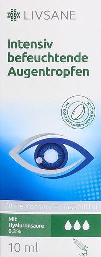 LIVSANE Intensiv befeucht Augentropfen Fl 10 ml