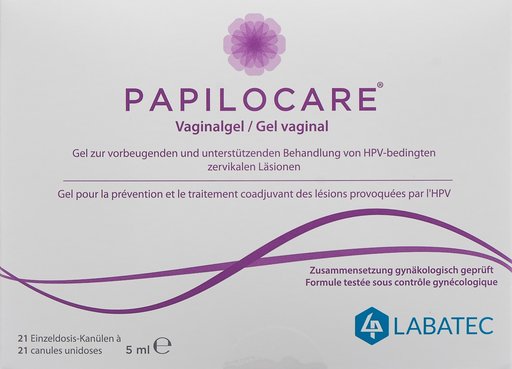 PAPILOCARE Vaginalgel 21 x 5 ml