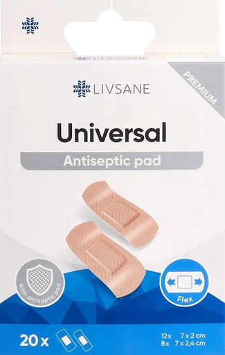 LIVSANE Premium Univer Pflaster Strips 20 Stk