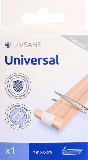 LIVSANE Premium Univer Pflaster 1mx6cm