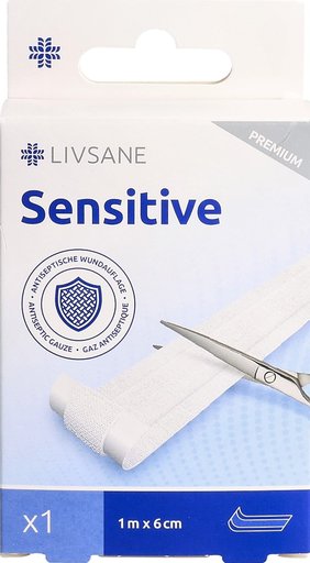 LIVSANE Premium Sensi Pflaster 1mx6cm