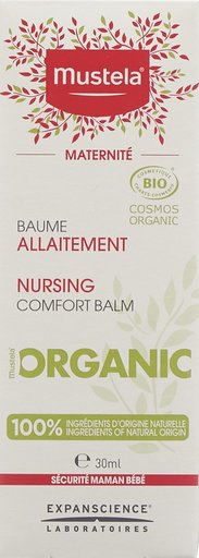 MUSTELA Mutterschaft Stillbalsam BIO Tb 30 ml