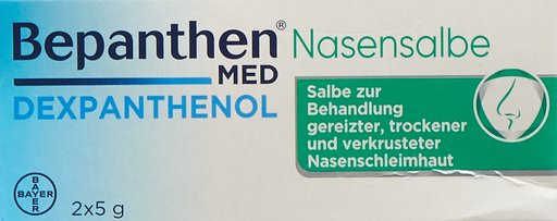 BEPANTHEN MED Nasensalbe 50 mg/g 2 Tb 5 g