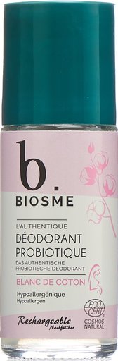 BIOSME Deo probiotisch Roll-on Blanc coton 50 ml