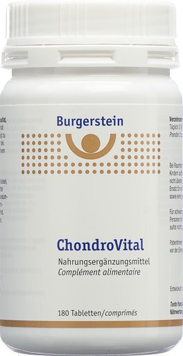 BURGERSTEIN ChondroVital Tabl Ds 180 Stk