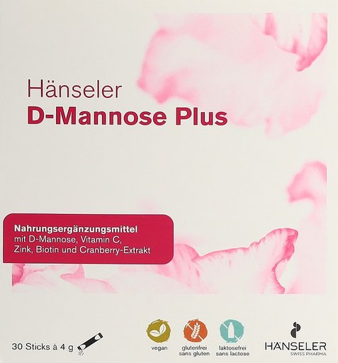 HÄNSELER D-Mannose Plus 30 Stick 4 g