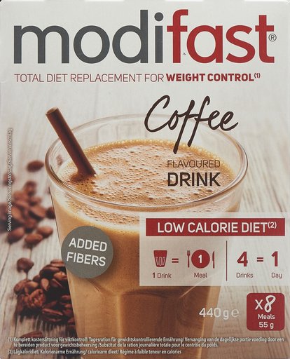 MODIFAST Drink Kaffee 8 x 55 g