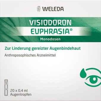 VISIODORON EUPHRASIA Gtt Opht MD 20 x 0.4 ml