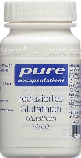 PURE reduziertes Glutathion Kaps Ds 60 Stk