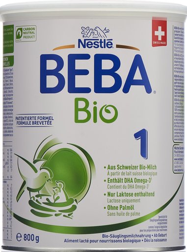 BEBA Bio 1 ab Geburt Ds 800 g