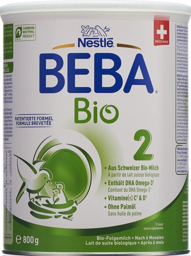 BEBA Bio 2 nach 6 Monaten Ds 800 g