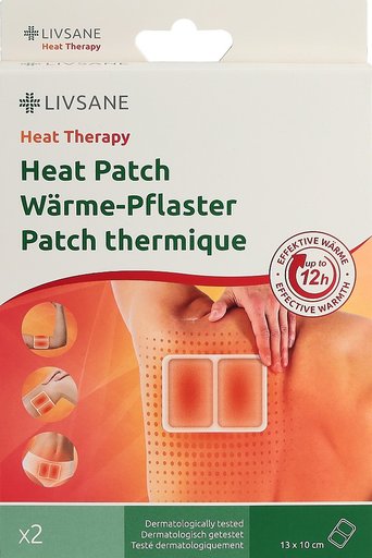 LIVSANE Wärme-Pflaster 2 Stk