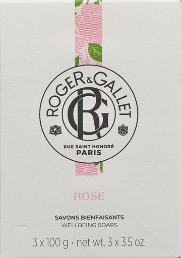 ROGER GALLET ROSE Boite 3 Savons 3 x 100 g