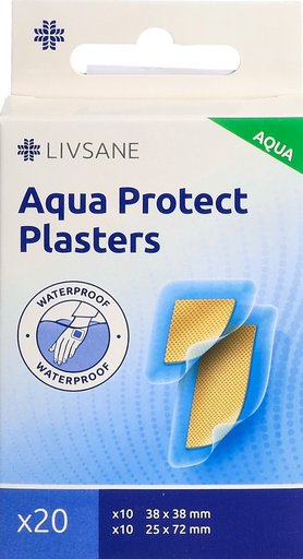 LIVSANE Aqua Protect Pflaster 20 Stk