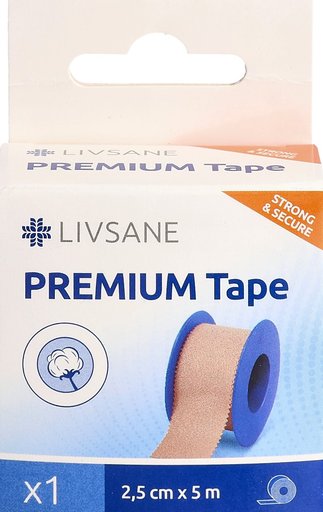 LIVSANE Premium Fixierpflaster 2.5cmx5m