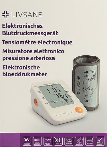 LIVSANE elektronisch Blutdruckmessgerät