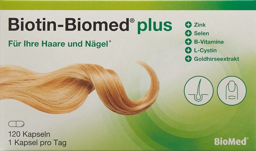 BIOTIN Biomed plus Kaps 120 Stk