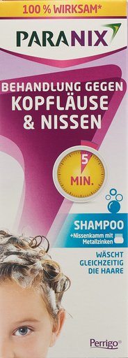 PARANIX Shampoo 5 Minuten 200 ml + Kamm