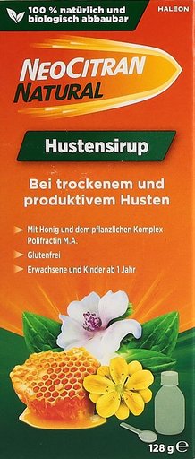 NEOCITRAN Natural Hustensirup Fl 95 ml