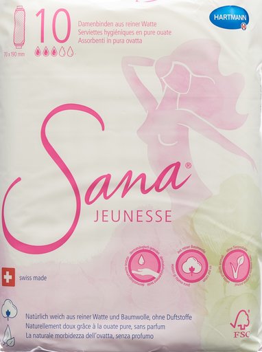 SANA JEUNESSE Binden selbsthaftend 10 Stk