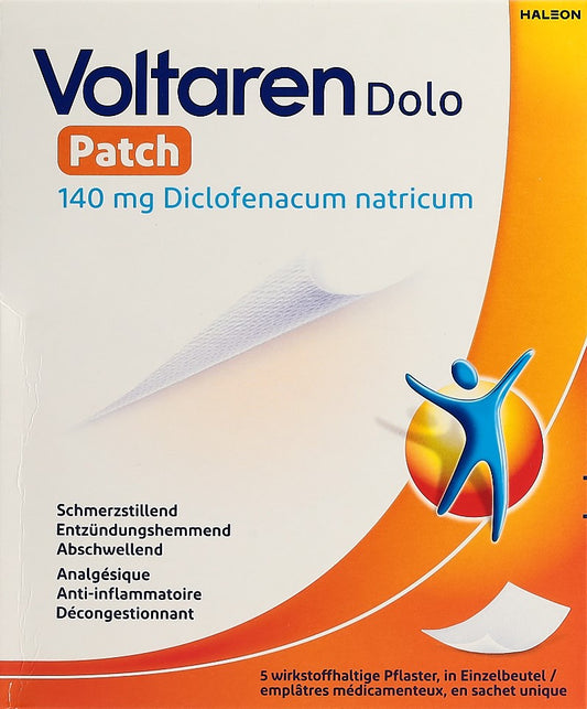 VOLTAREN DOLO Patch Pfl 140 mg Btl 5 Stk