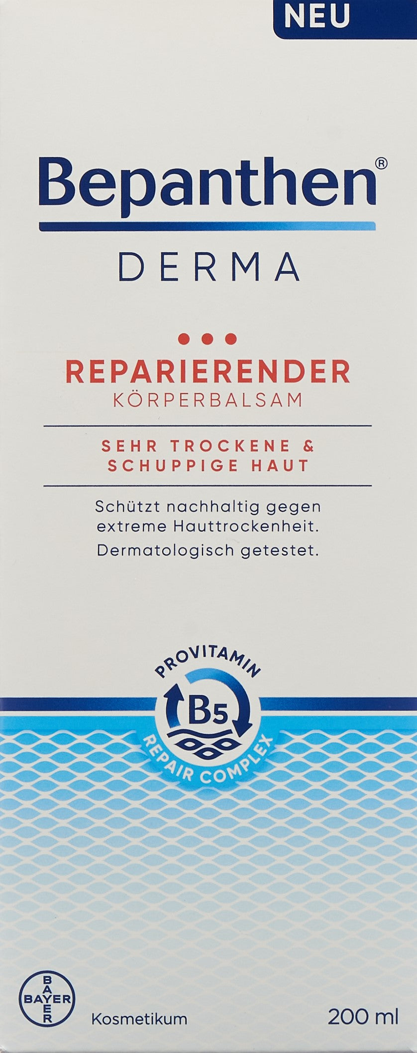 BEPANTHEN DERMA Körperbalsam reparierend 200 ml