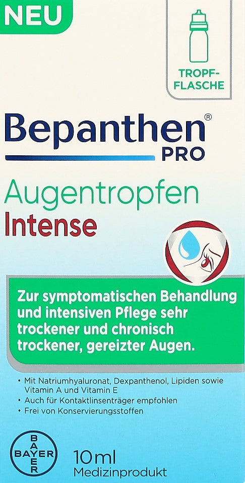 BEPANTHEN PRO Augentropfen Inten Fl 10 ml
